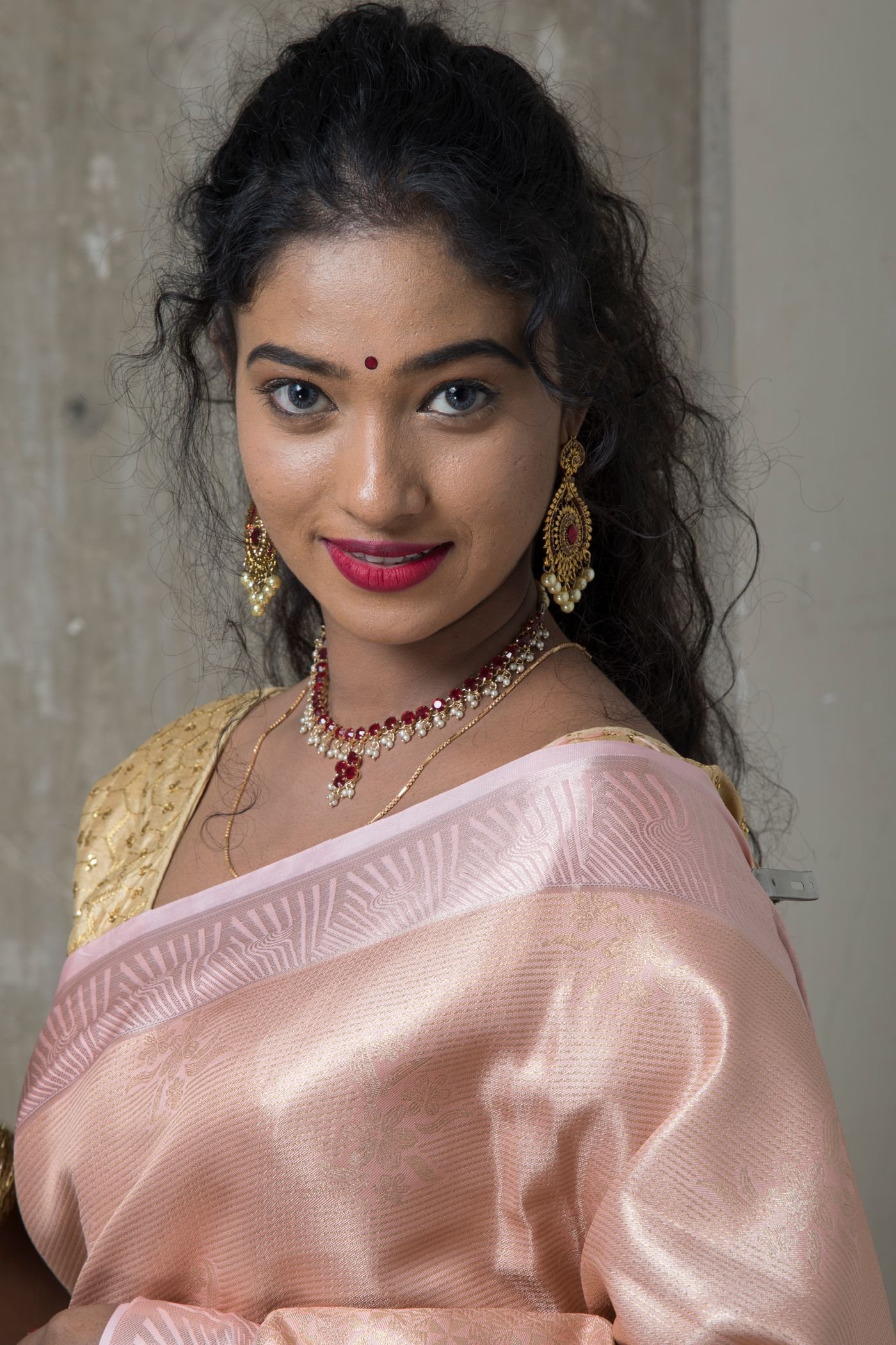 Half Silk Jamdani Saree