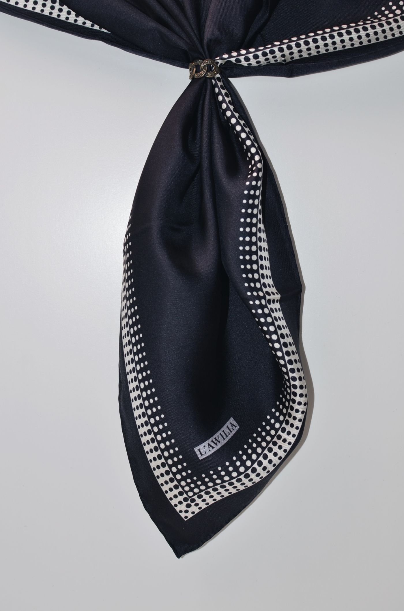 Artisan Print Silk Scarf view 2